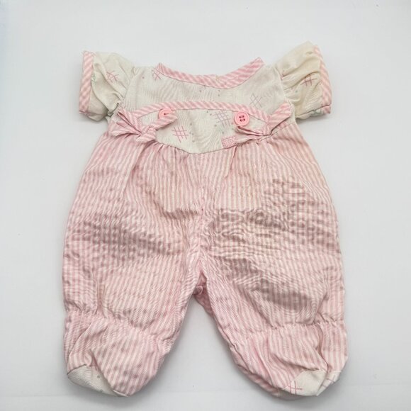 Cabbage Patch Kids BBB Beany Butt Babies Doll Pink & White Striped by Hasbro - Picture 1 of 7